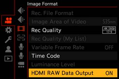 Photo 2for post Firmware Version 2.0 for Panasonic LUMIX S1H Adds [RAW Video Output over HDMI as Well as (updated)] 5.9K 30p and 4K 60p Support