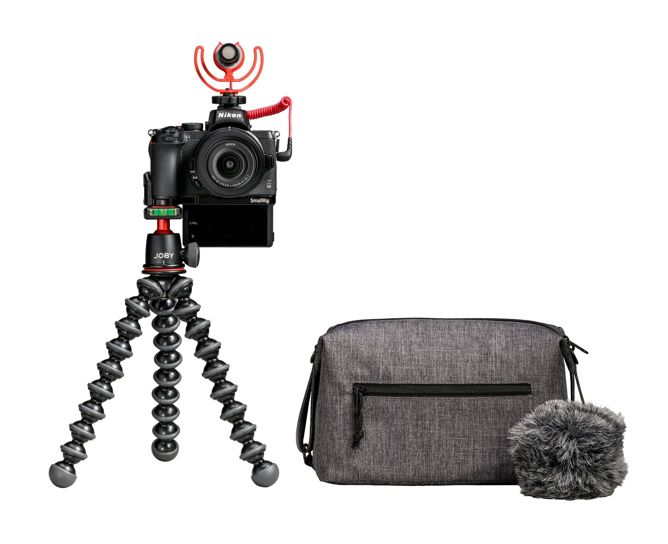 Post Banner for Nikon Packs Rode VideoMicro, SmallRig Vlogging Mounting Plate & Joby GorillaPod 3K into Z50 Creators Kit 