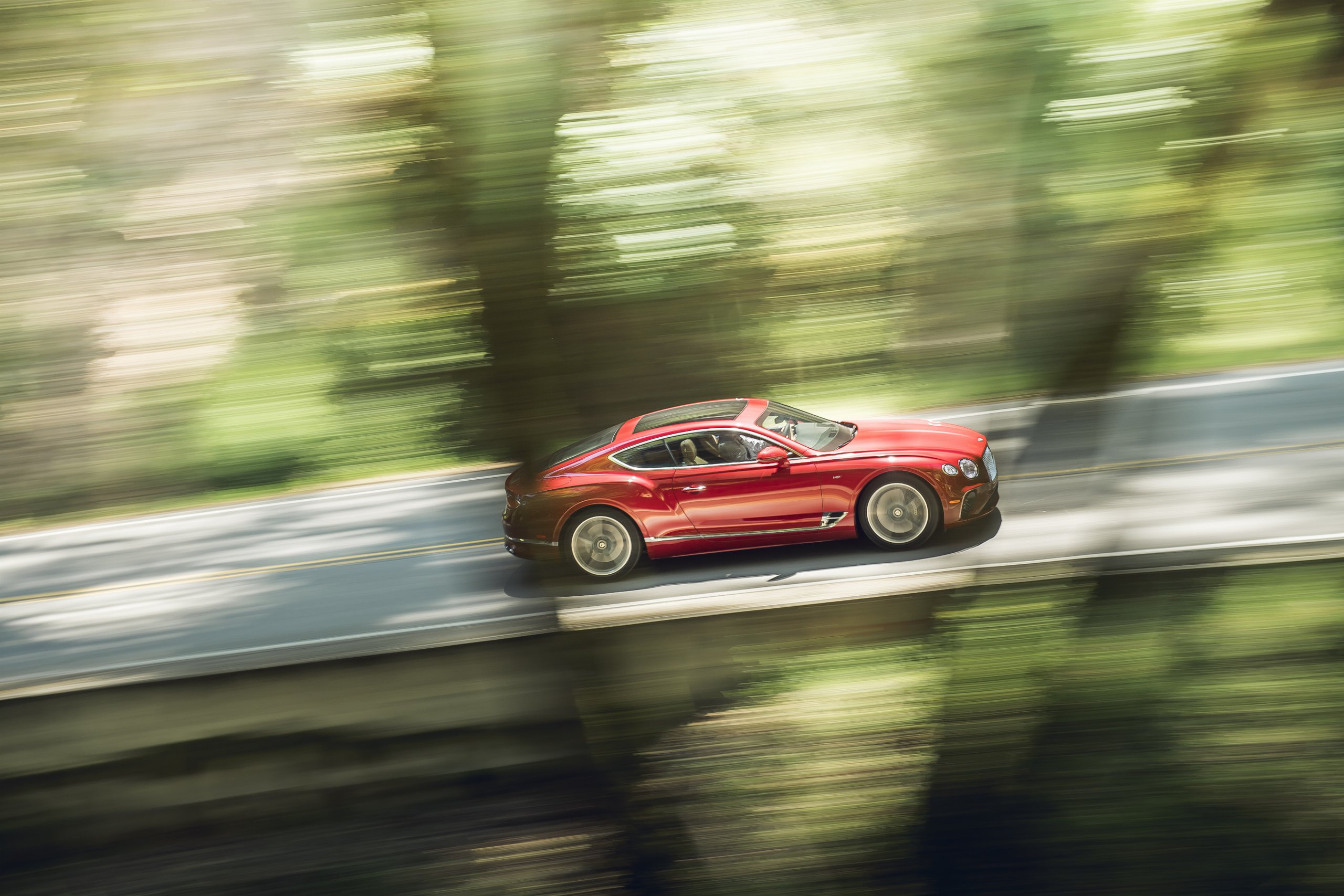 Post Banner for Panoramic Sunroof, New Steering Wheel, and New Exterior Paint Added for the 2021 Bentley Continental GT