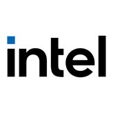 Logo of company Intel