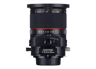 Samyang T-S 24mm F3.5 ED AS UMC Full-Frame Lens (2012)