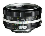 Photo 0of Voigtlander 28mm F2.8 Color Skopar SL II Full-Frame Lens (2012)