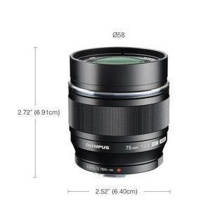 Olympus M.Zuiko Digital ED 75mm F1.8 MFT Lens (2012)