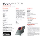 Photo 0of Lenovo Yoga Slim 6i GEN 8 14" Laptop (2023)
