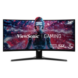 ViewSonic VX3418-2KPC 34" UW-QHD Curved Ultra-Wide Gaming Monitor (2021)