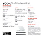 Photo 0of Lenovo Yoga Slim 7i Carbon GEN 8 13" Laptop (2023)