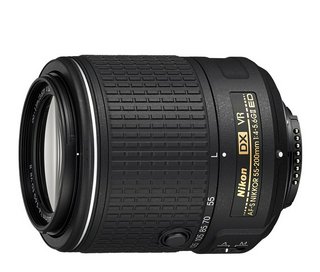 Nikon AF-S DX Nikkor 55-200mm F4-5.6G VR II APS-C Lens (2015)