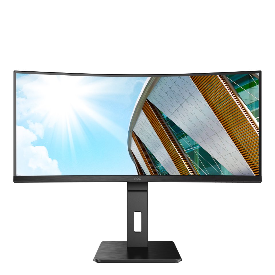 AOC CU34P2C 34" UWQHD Curved UltraWide Monitor (2022