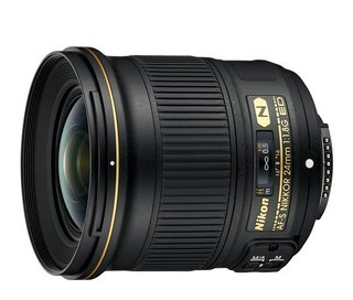 Nikon AF-S Nikkor 24mm F1.8G ED Full-Frame Lens (2015)