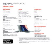 Photo 7of Lenovo IdeaPad Pro 5i GEN 8 16" Laptop (2023)
