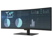 Photo 2of Lenovo ThinkVision P44w-10 43" Curved Ultra-Wide Monitor (2019)