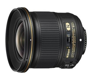 Nikon AF-S Nikkor 20mm F1.8G ED Full-Frame Lens (2014)