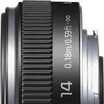 Photo 1of Panasonic Lumix G 14mm F2.5 II ASPH MFT Lens (2014)