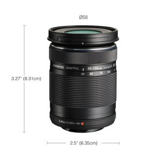 Olympus M.Zuiko ED 40-150mm F4-5.6 R MFT Lens (2011)