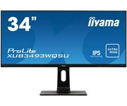 Thumbnail of product Iiyama ProLite XUB3493WQSU-B1 34" UW-QHD Ultra-Wide Monitor (2019)