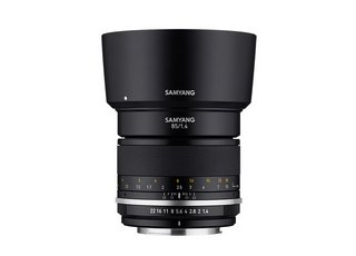 Samyang MF 85mm F1.4 MK2 Full-Frame Lens (2020)