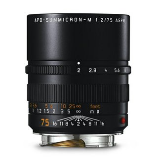 Leica APO-Summicron-M 75mm F2 ASPH Full-Frame Lens