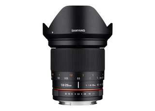 Samyang 20mm F1.8 ED AS UMC Full-Frame Lens (2016)